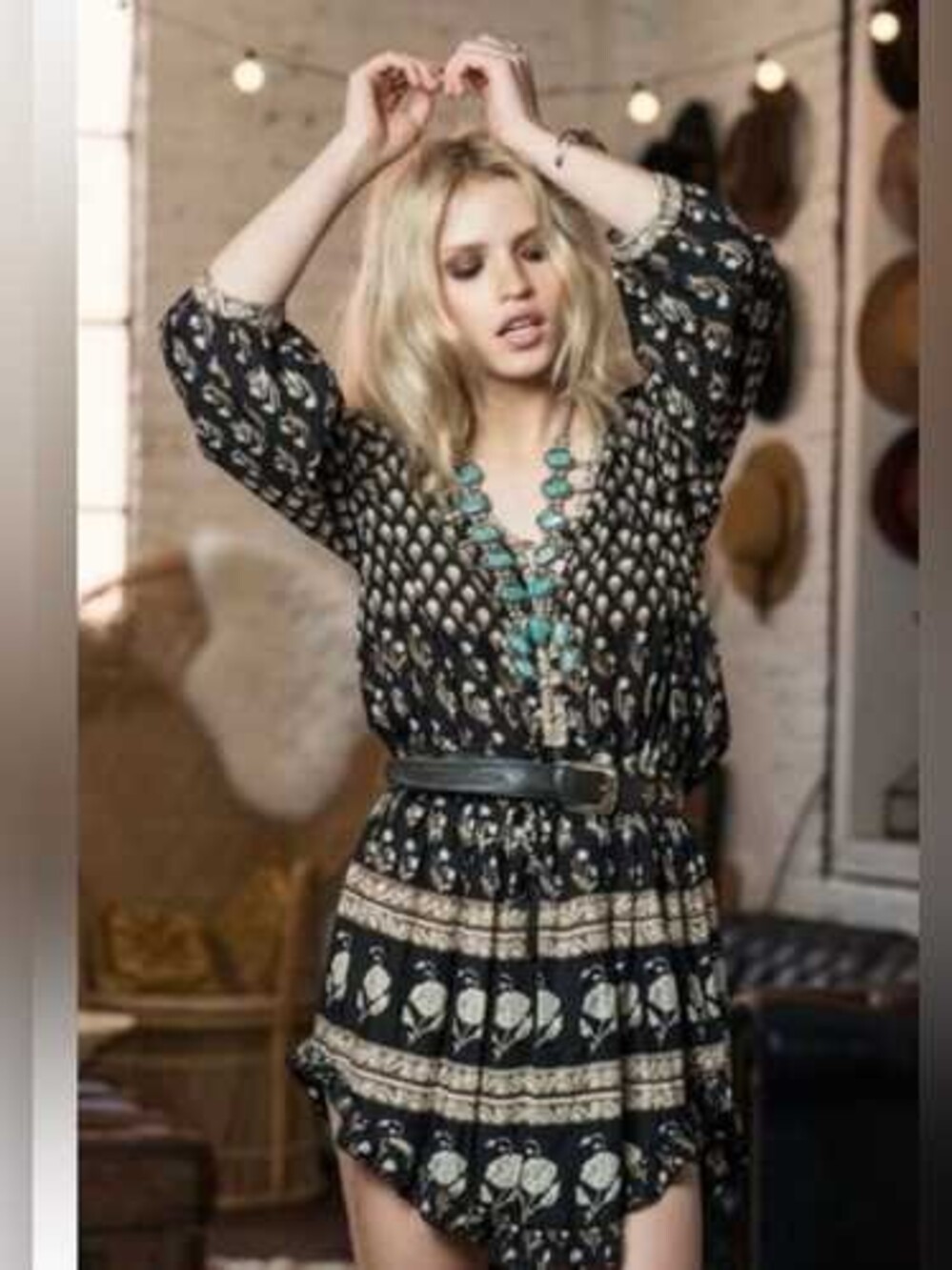 Spell Bohemian Royale Playsuit M Like New